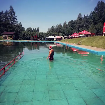 Agawa V Arealu Koupaliste V Orlickych Horach Kamp alanı Bystré