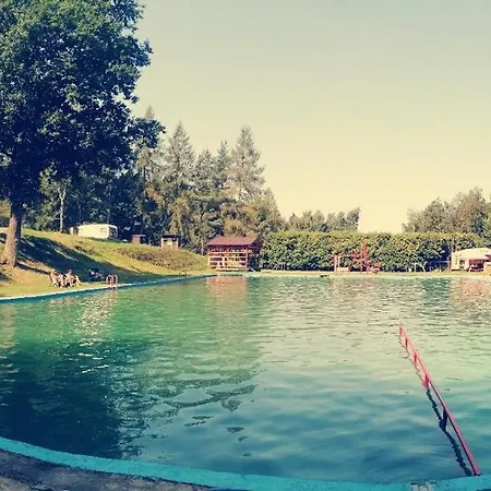 Agawa V Arealu Koupaliste V Orlickych Horach Kamp alanı Bystré